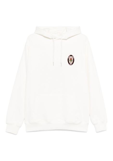 Felpa Con Cappuccio Con Logo Ricamato Le Groom in bianco Drole de monsieur - uomo DROLE DE MONSIEUR | HO185CO127OW